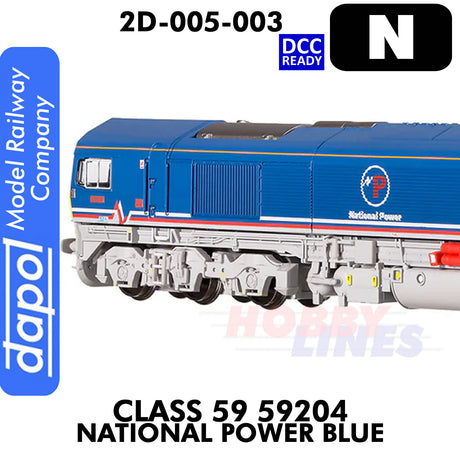 Class 59 John F Yeoman 59206  DB Schenker - DCC Ready | Dapol | 2D-005-002