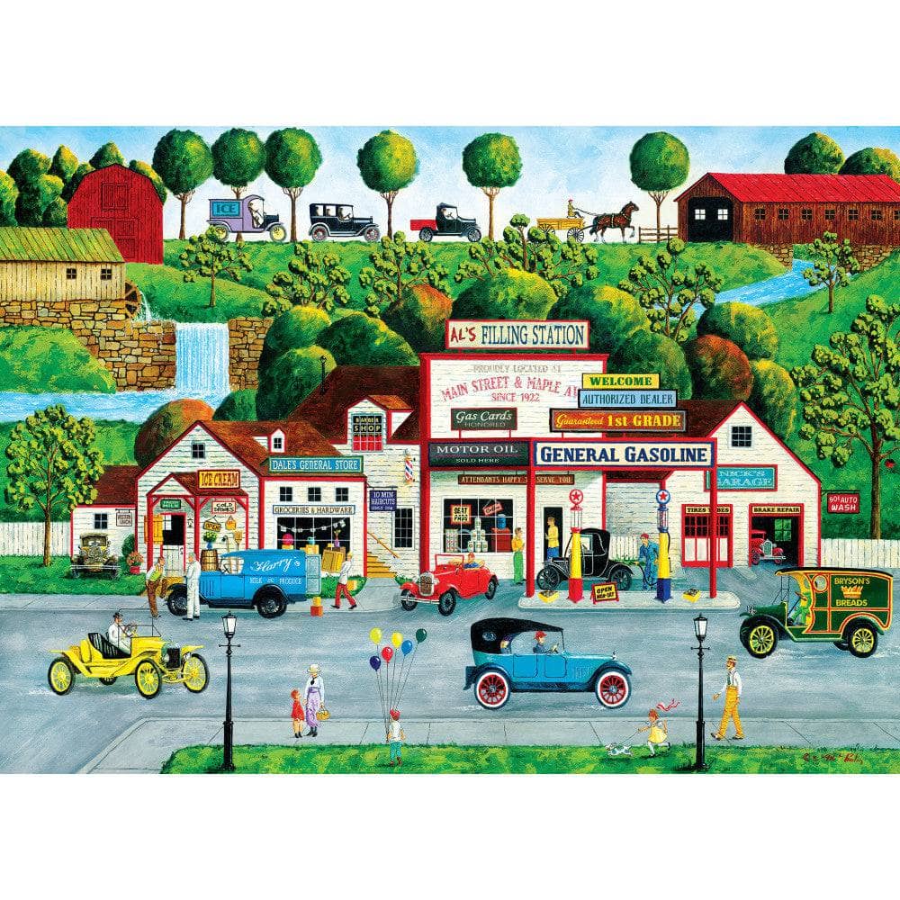 The Old Filling Station - 1000pc Puzzle | Masterpieces | MSP-71626