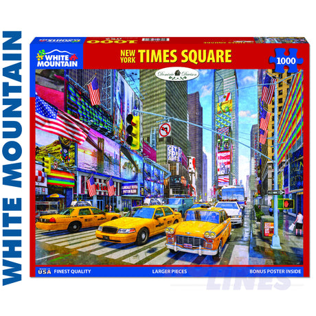 New York Times Square 1000 Piece Jigsaw Puzzle 1672