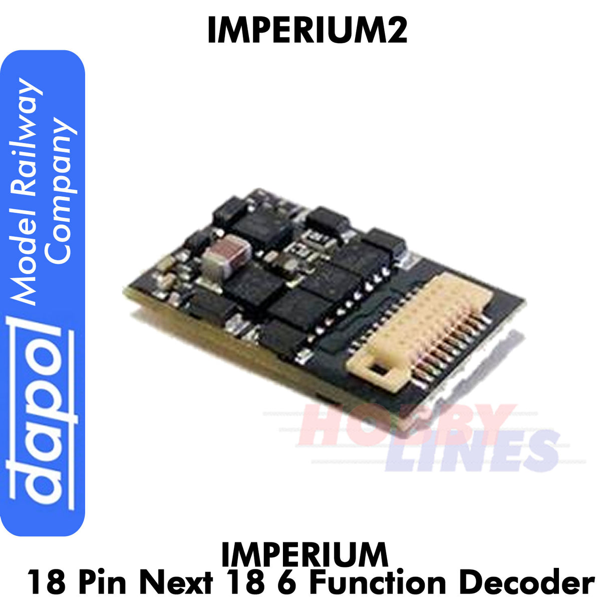 Imperium2 18 Pin Next18 Function DECODER Imperium 2 Dapol Model Railway