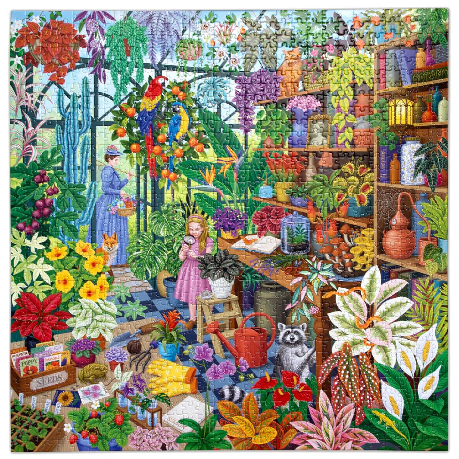 Alchemist's Greenhouse 1000 pc Puzzle | eeBoo | PZT866