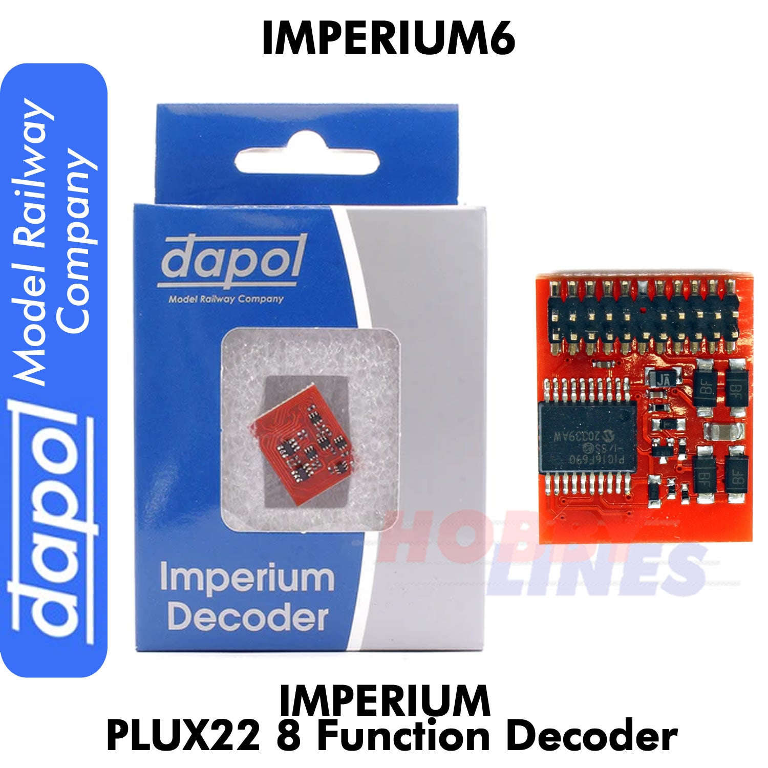 Imperium 6  Plux22 - 8 Function Decoder | Dapol | IMPERIUM6
