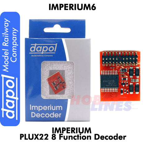 Imperium 6  Plux22 - 8 Function Decoder | Dapol | IMPERIUM6