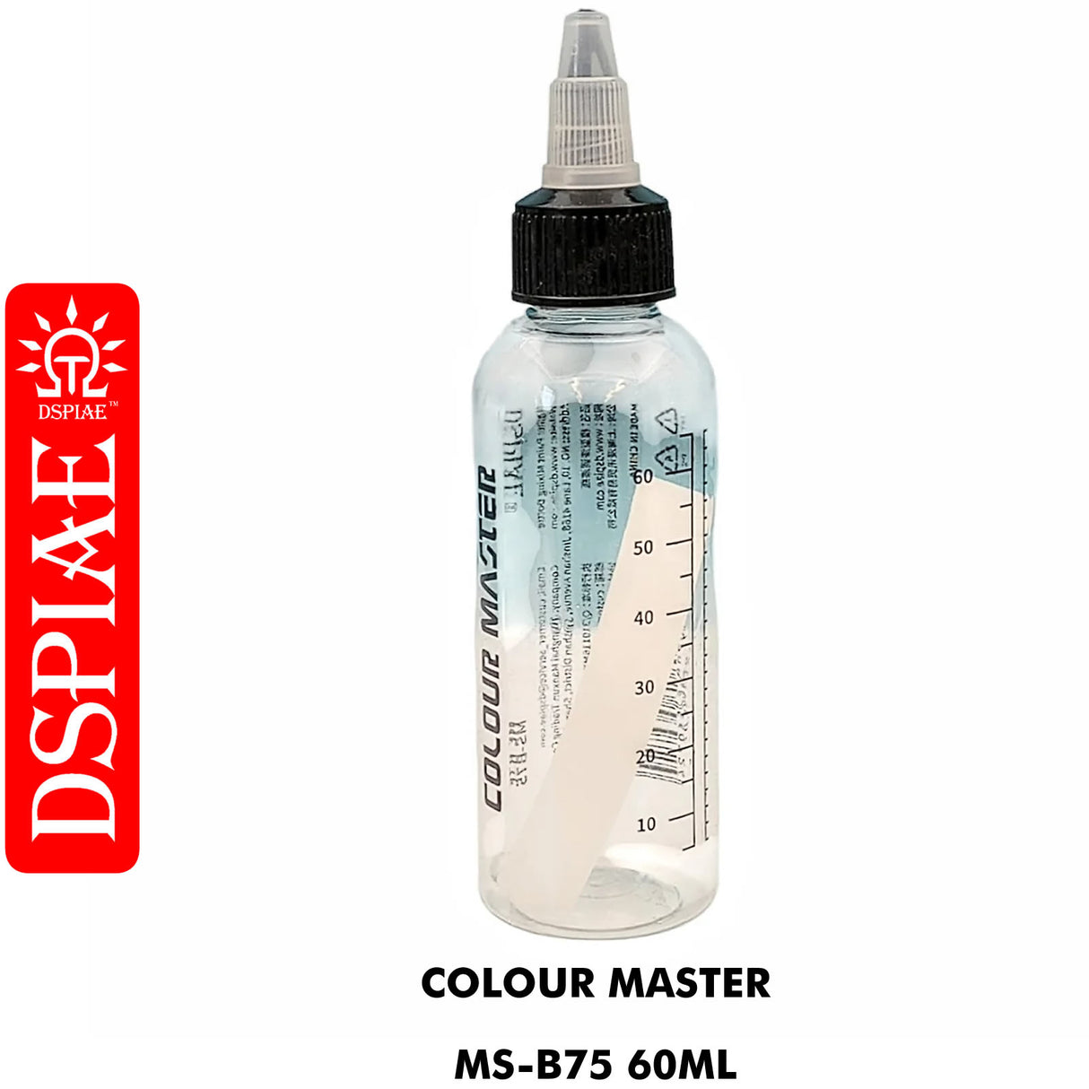 COLOUR MASTER MIXER BOTTLE Flow Control Top Graduated bottle MS-B57 | Dspiae