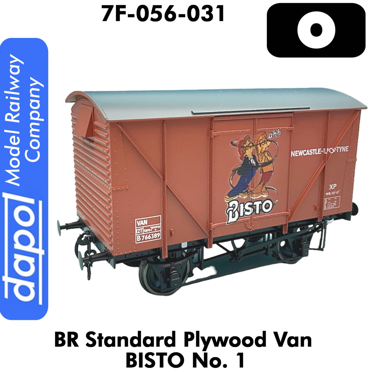 BR Standard Plywood Van - Bisto | Dapol |  7F-056-031