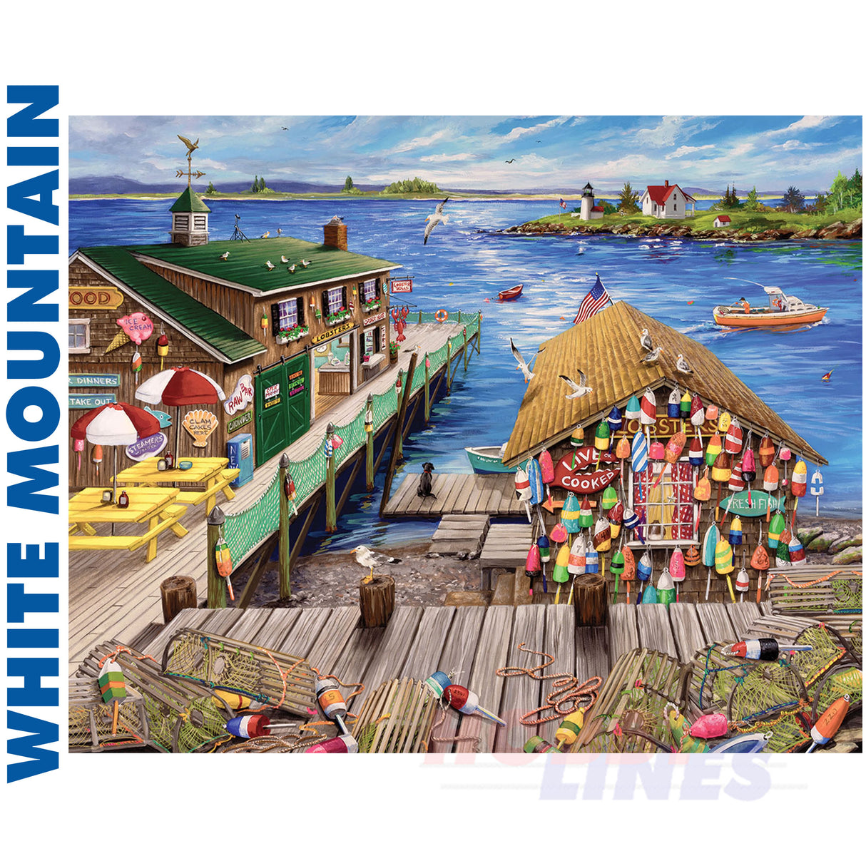 Lobster Pound 1000 Piece Jigsaw Puzzle 1385