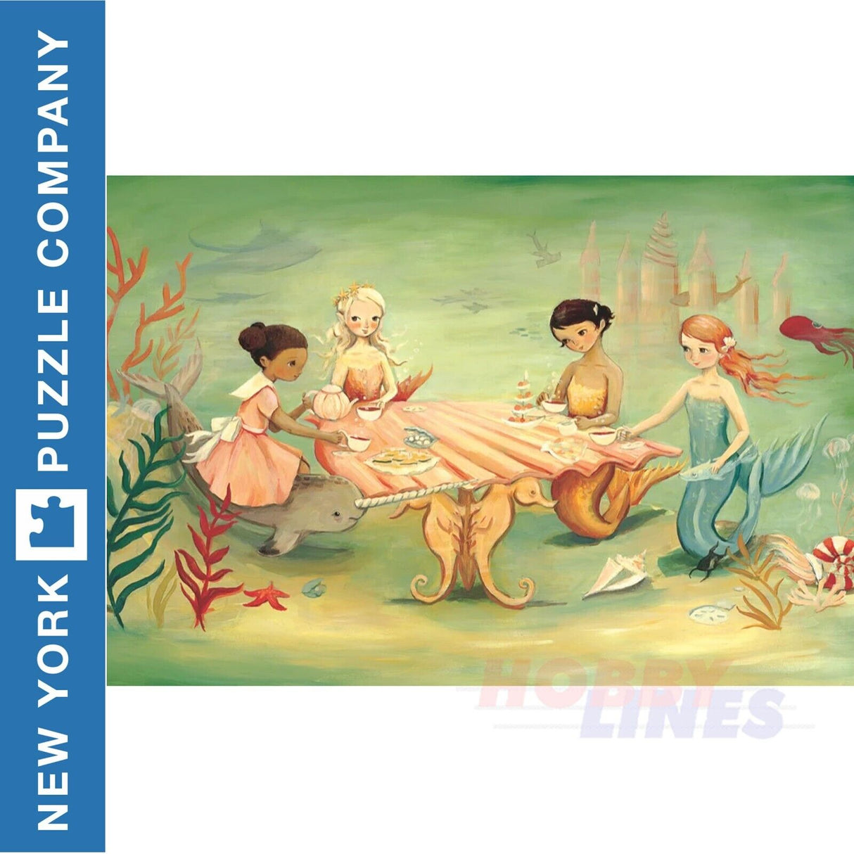 Mermaid Tea Party 60pc Jigsaw