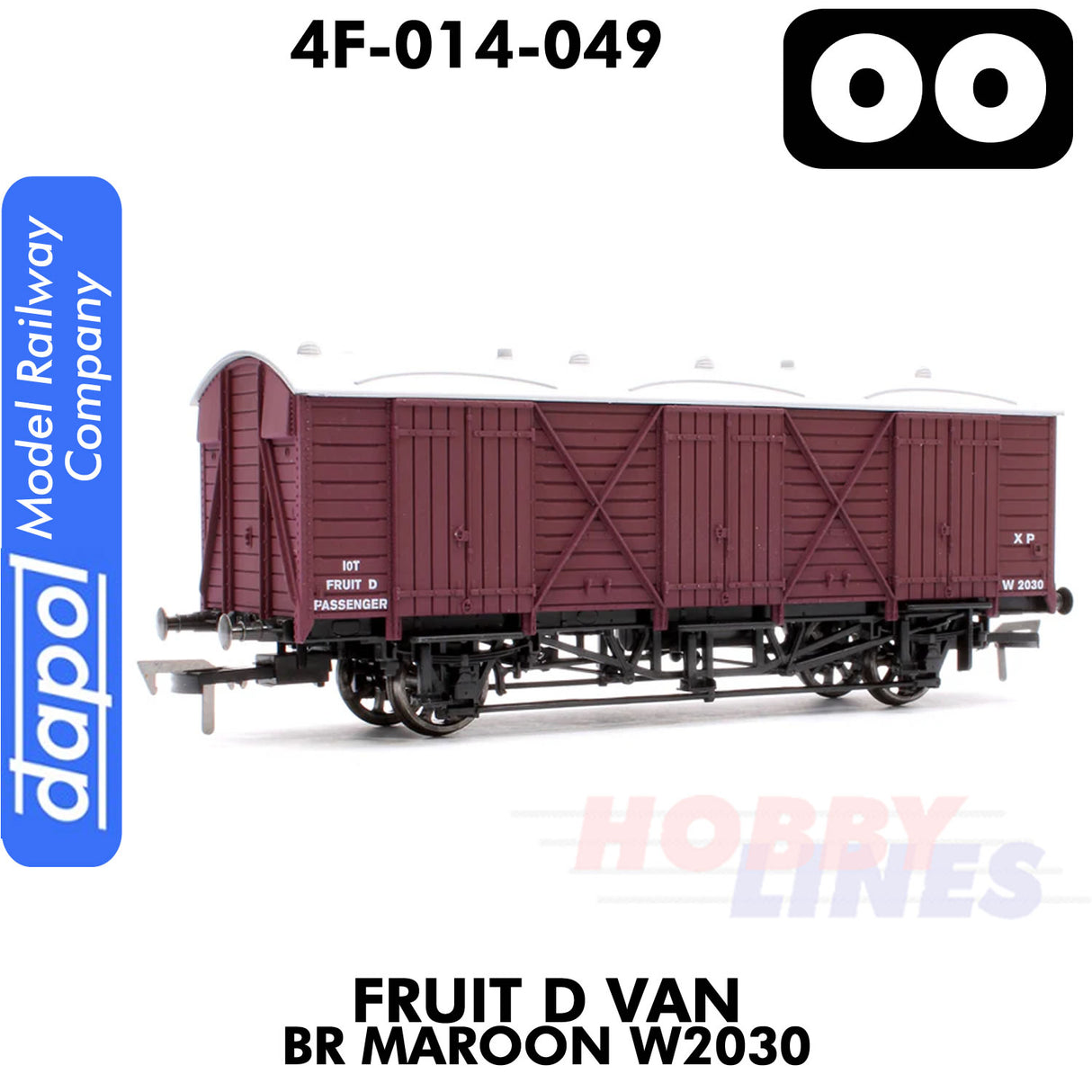 Fruit D BR Maroon W2030  | Dapol | 4F-014-049