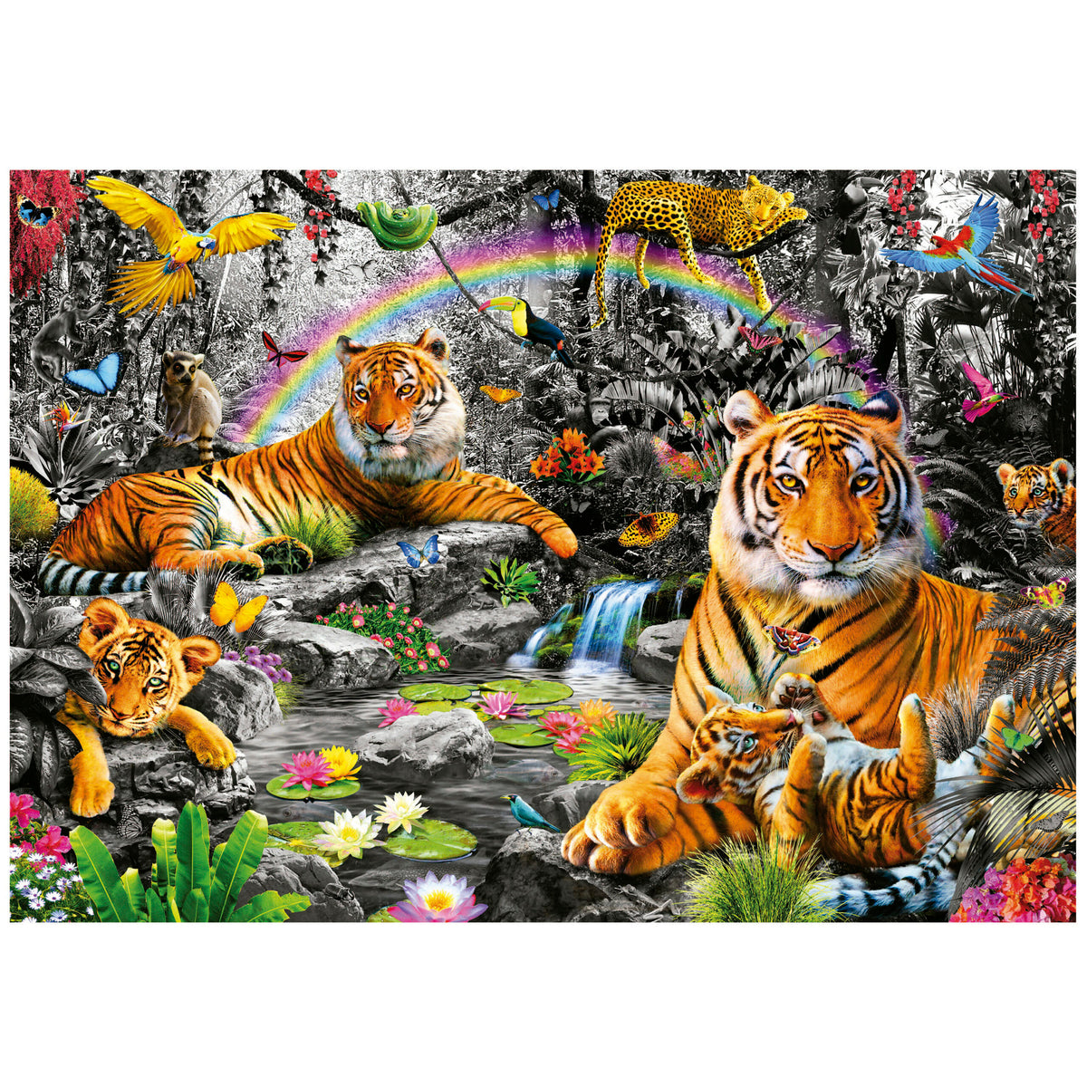 Radiant Jungle 1500 Piece Jigsaw Puzzle | Educa | 19563