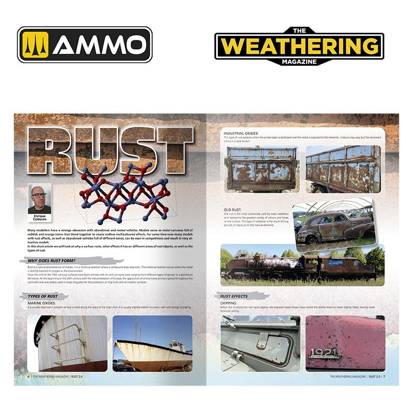 The Weathering Magazine - Issue 38 Rust 2.0 (English) | Ammo by Mig Jimenez | MIG4537