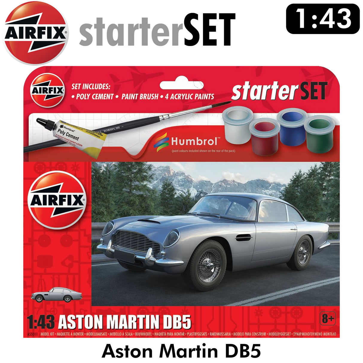 Aston Martin DB5 Starter Set | Airfix | A55011