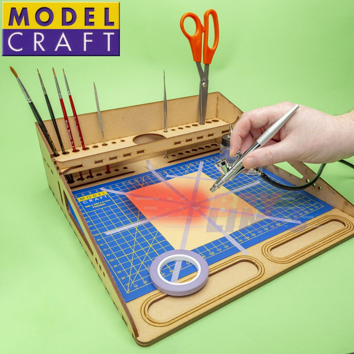 MASKING TAPE LOW TACK 4pk 1,2,3&6mm Purple Airbrush Detailing Expo Tools 44515