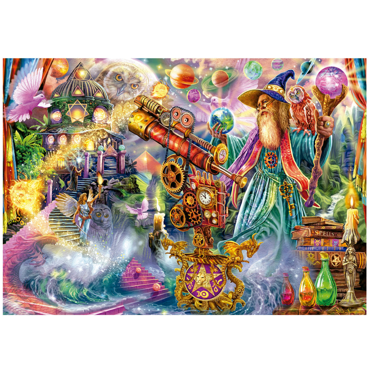 Wizard Spell 1500 Piece Jigsaw Puzzle | Educa | 19616