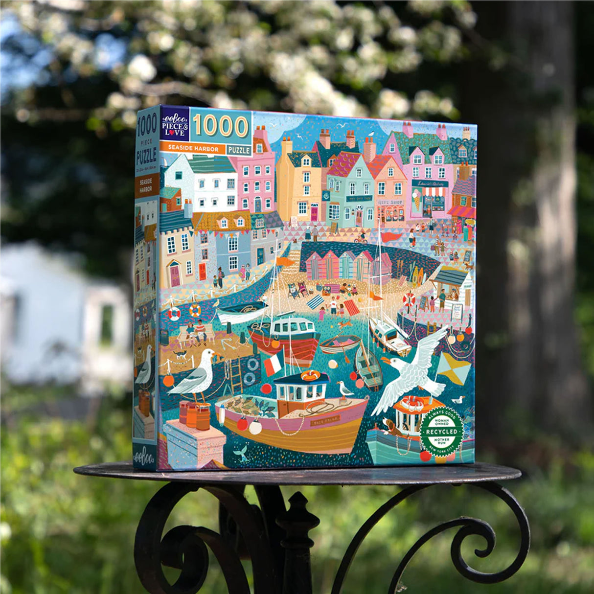 Seaside Harbour 1000 pc | eeBoo | PZTSEA