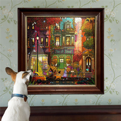 Fall in Brooklyn 1000 pc Puzzle | eeBoo | PZT184