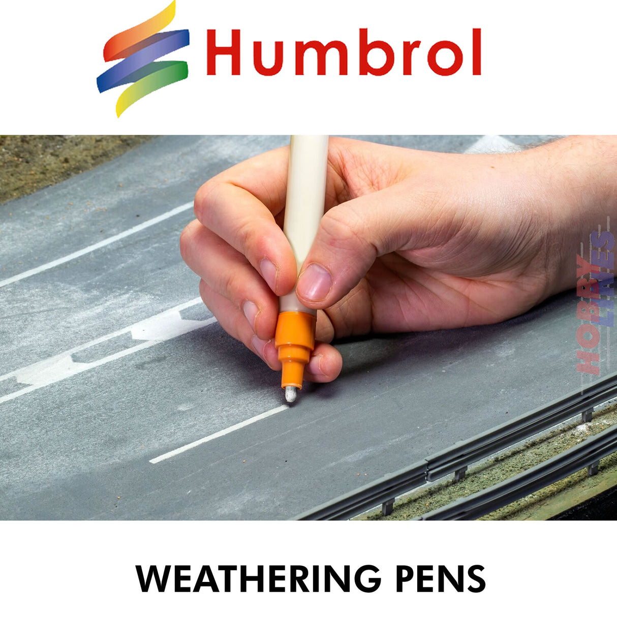 Weathering Pens - 6 Pack Acrylic Paint | Humbrol | AV0100