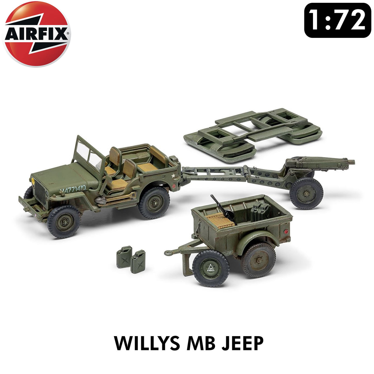 Willys Mb Jeep - Model Kit | Airfix |  A02399