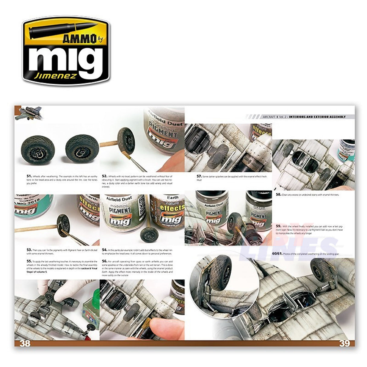 ENCYCLOPEDIA OF AIRCRAFT Volume 2 - Interiors and Assembly Book | Ammo by Mig Jimenez