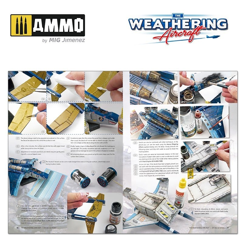 DECALS & MASKS THE WEATHERING AIRCRAFT MAGAZINE Issue 17 | Ammo by Mig Jimenez