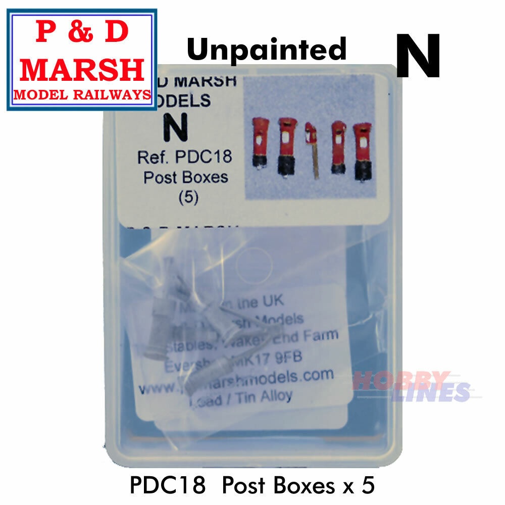Post Boxes x 5 | P&D Marsh |C18