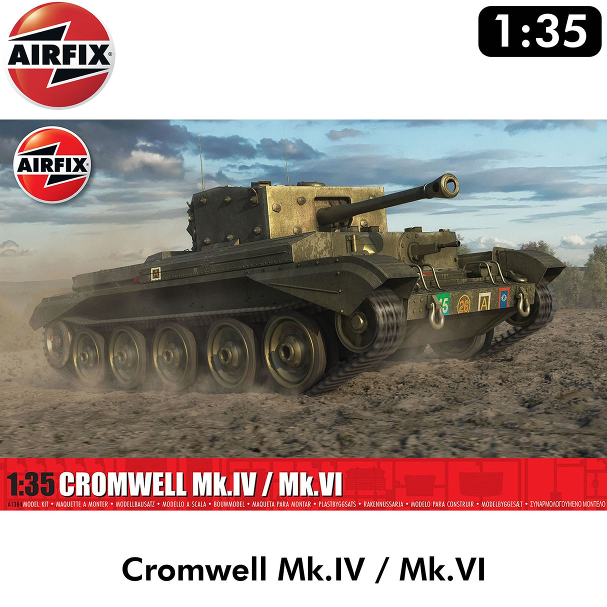 Cromwell Mk.IV / Mk.VI - Model Kit | Airfix |  A1384