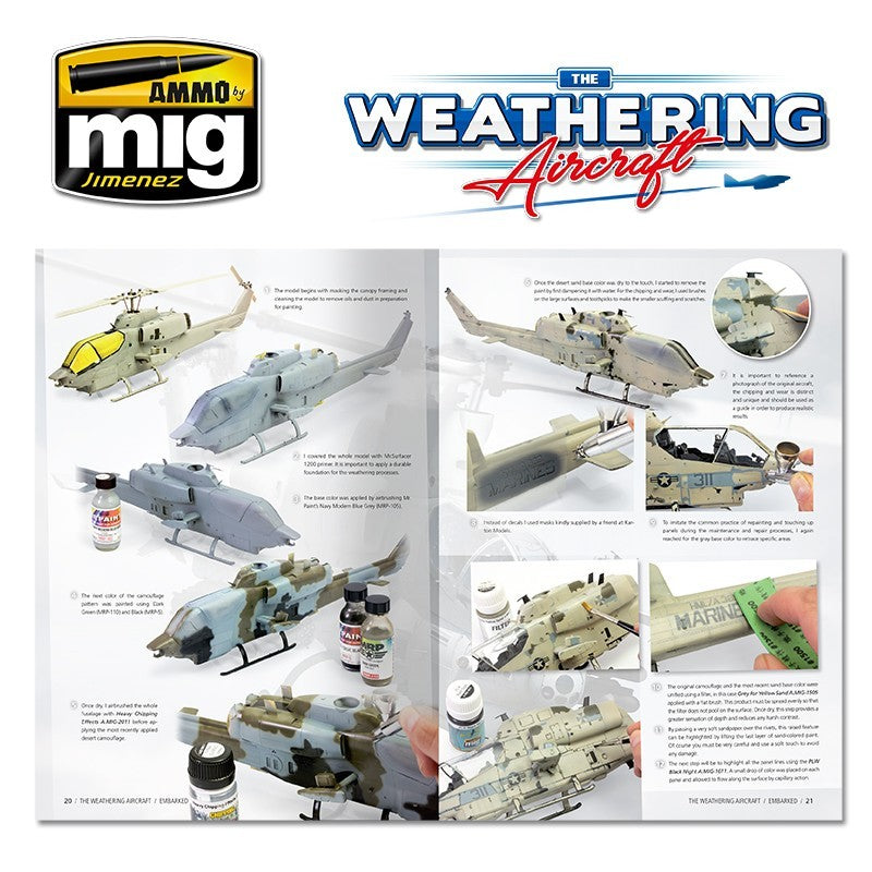 THE WEATHERING AIRCRAFT MAGAZINE - Issue 11 Embarked | Ammo by Mig Jimenez