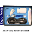 Spray Abrasive Eraser Set | Expo Tools | AB750