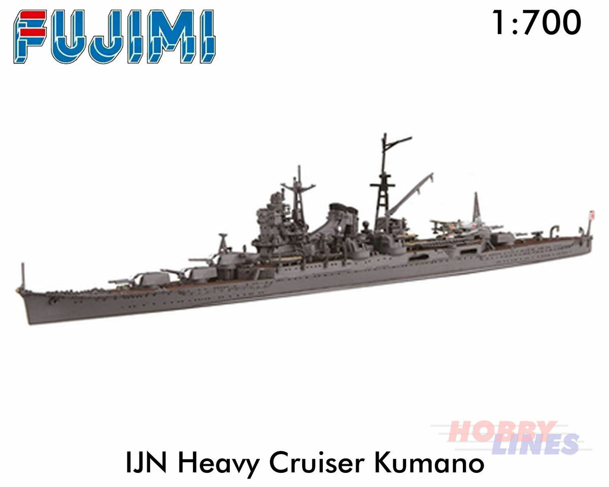 IJN Heavy Cruiser KUMANO WWII 1944 Sho Ichigo Operation 1:700 Fujimi F432496
