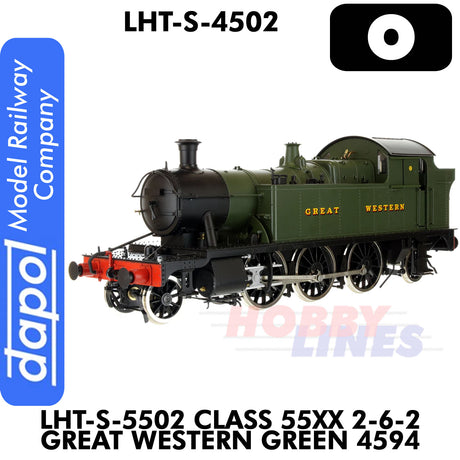 Class 45XX Small Prairie 2-6-2T - Great Western Green Unnumbered -DCC Ready | Lionheart Trains | LHT-S-4502
