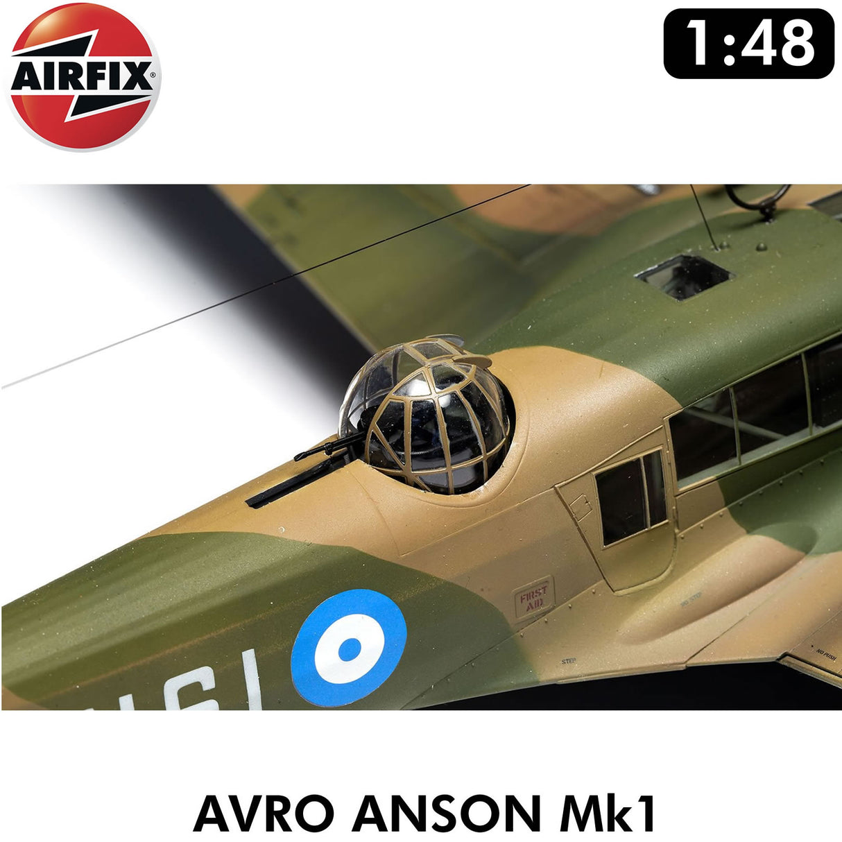 AVRO ANSON MK 1 WWII RAF Light Bomber Trainer - 1:48 Model Kit | Airfix | A09191A