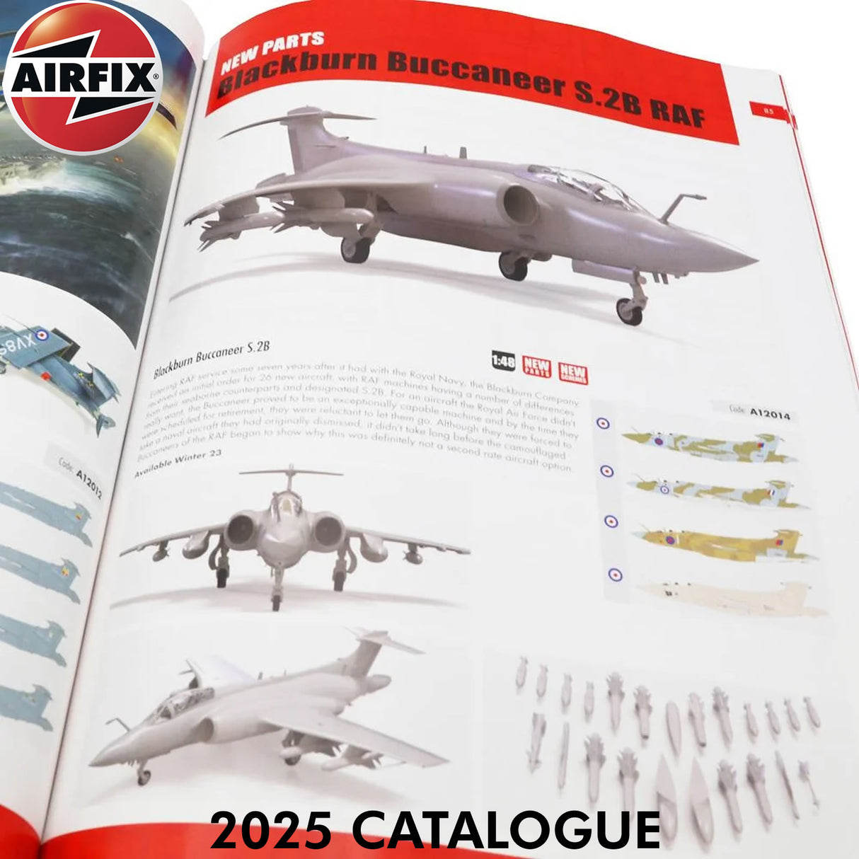 Airfix 2025 Catalogue Full Colour - 148 pages inc. Humbrol paint & accessories | A78205