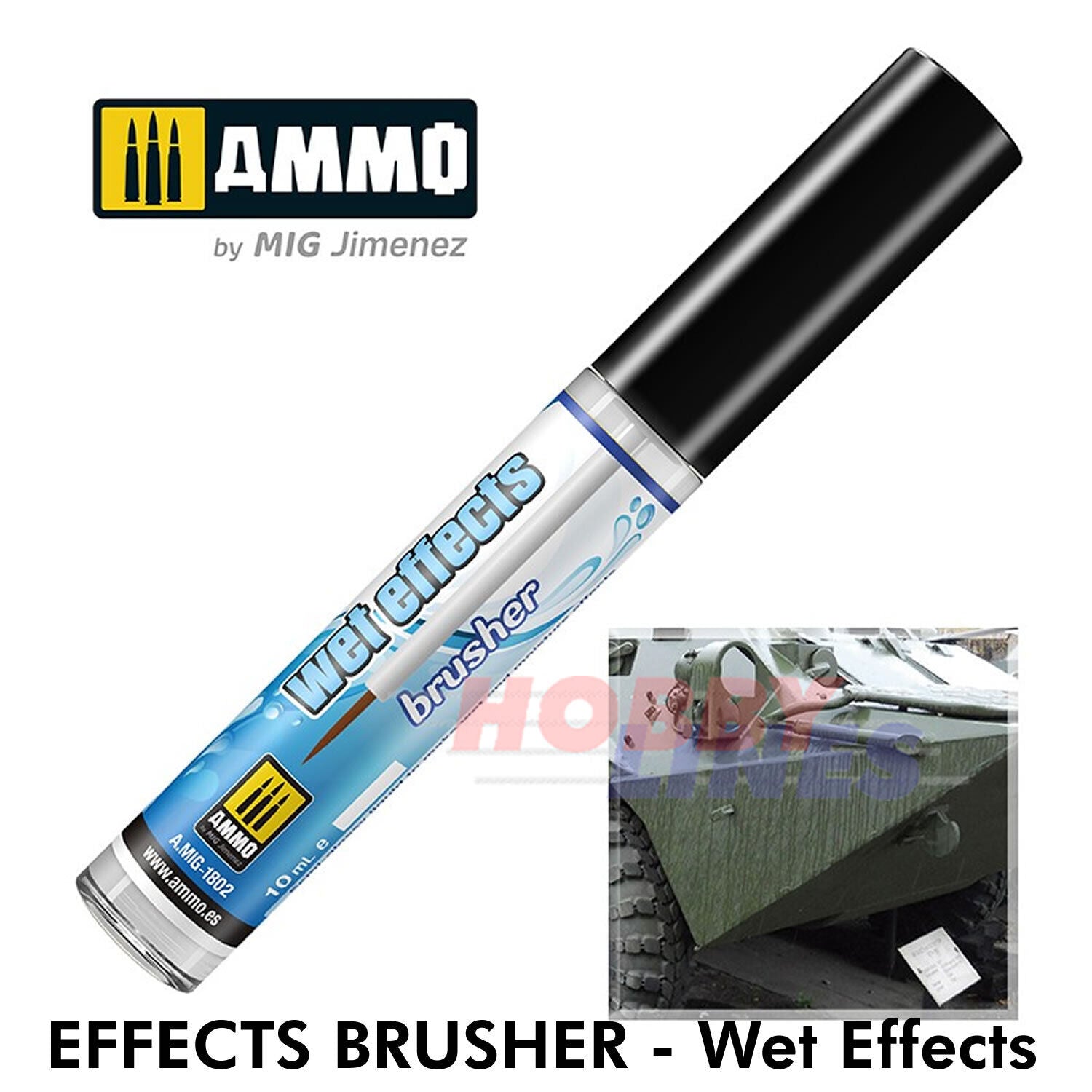 OILBRUSHERS Full Range of Top Quality Oil Brushers AMMO By Mig Jimenez