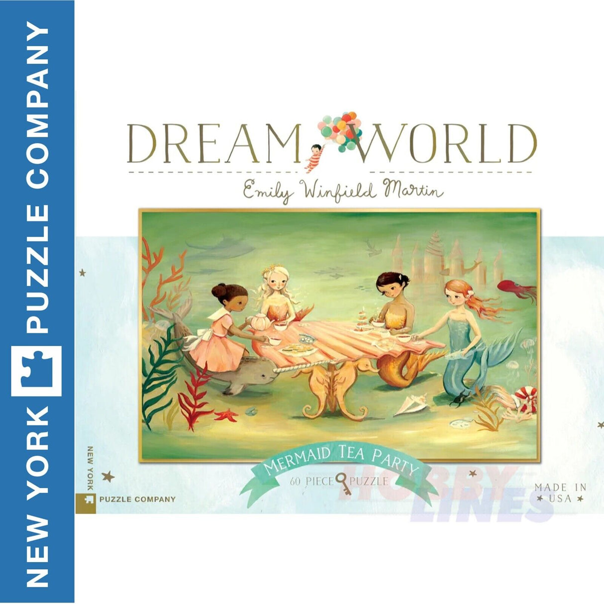Mermaid Tea Party 60pc Jigsaw