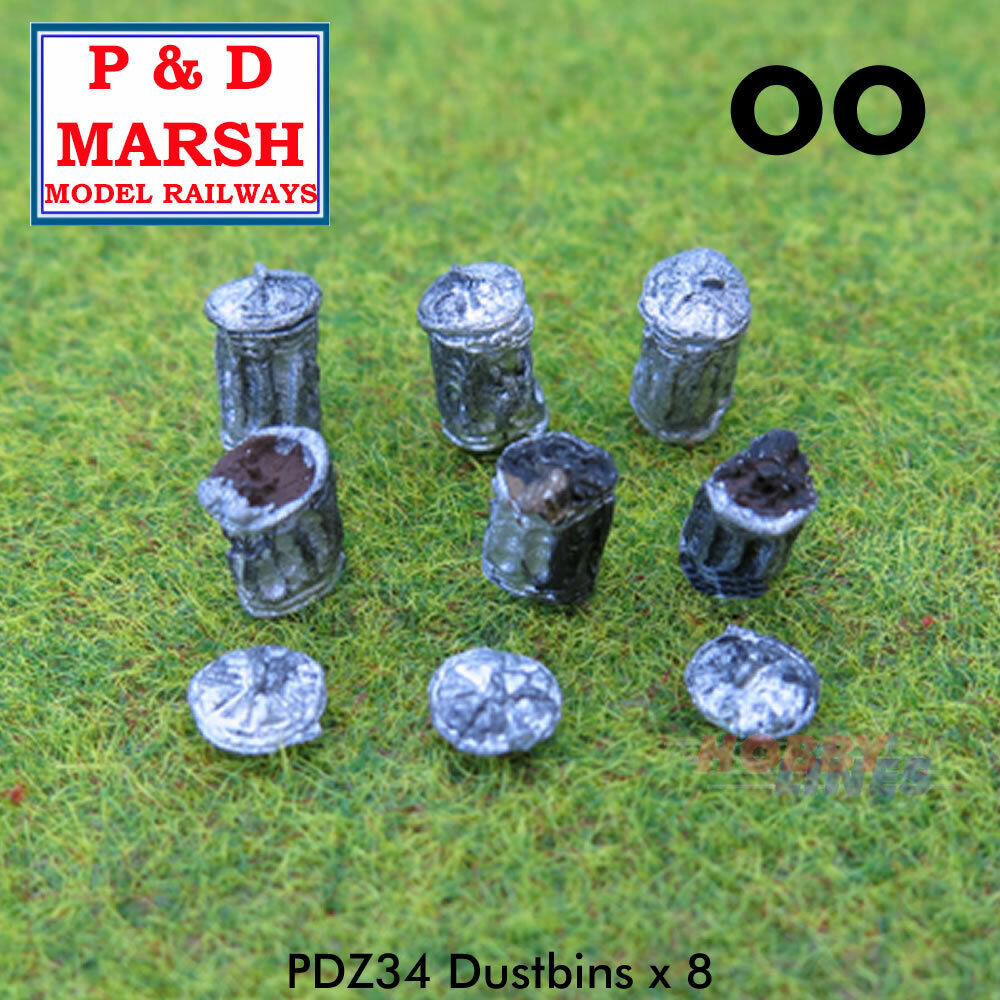 Dustbins x 8 | P&D Marsh | Z34
