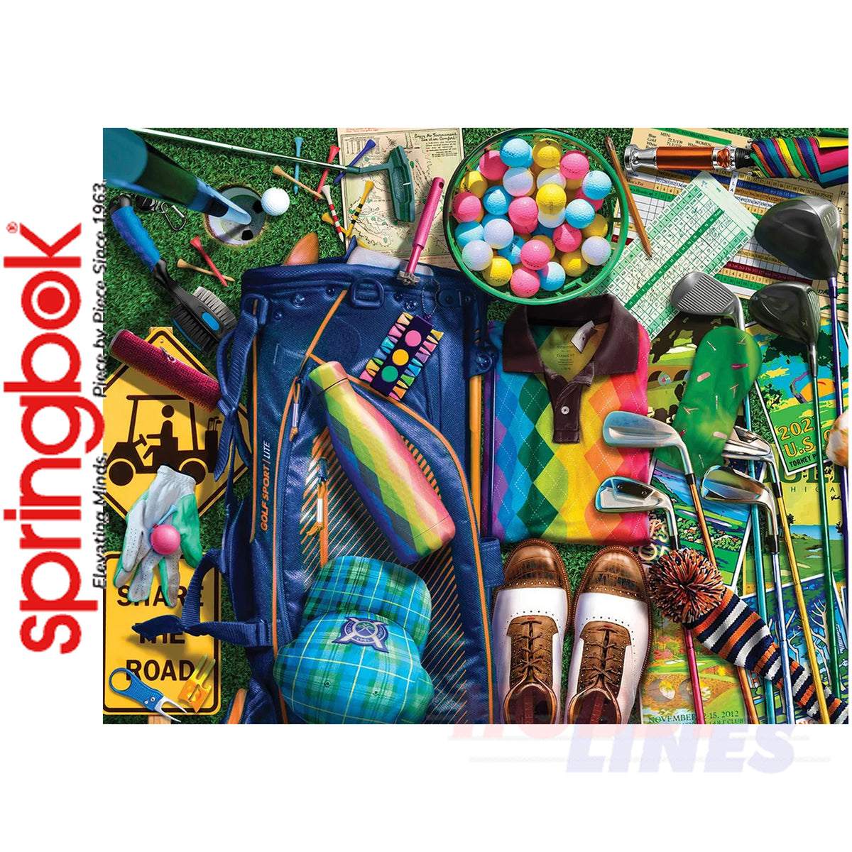 Par For The Course 1000 Piece Jigsaw Puzzle | Springbok | SB33-11129