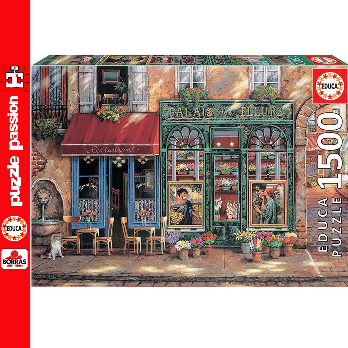Palace Of Flowers 1500 Piece Jigsaw Puzzle | Educa | 18004