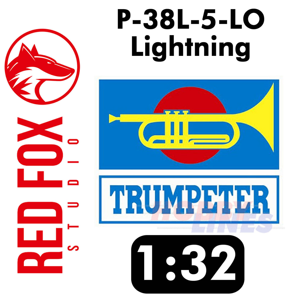 1/32 P-38L-5-LO Lightning (for Trumpeter kit)