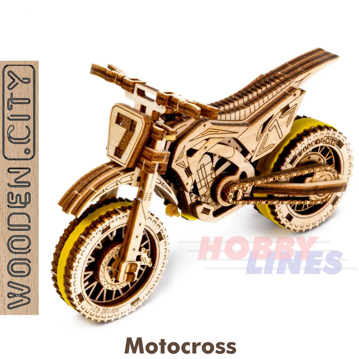 MotoCross Bike - 3D Puzzle | Wooden City | WR343