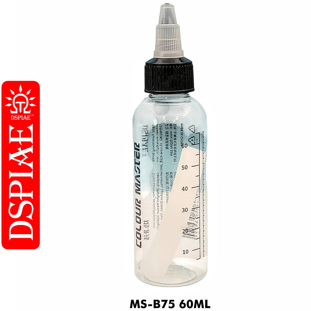 COLOUR MASTER MIXER BOTTLE Flow Control Top Graduated bottle MS-B57 | Dspiae