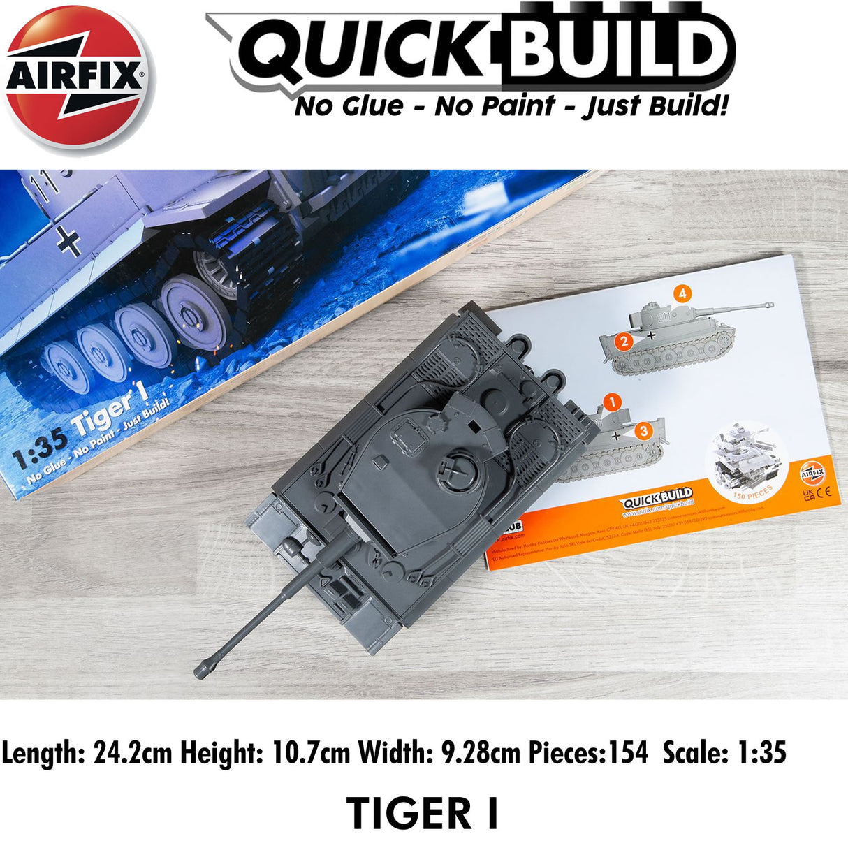 Tiger I Tank - Model Kit | Airfix | J6041