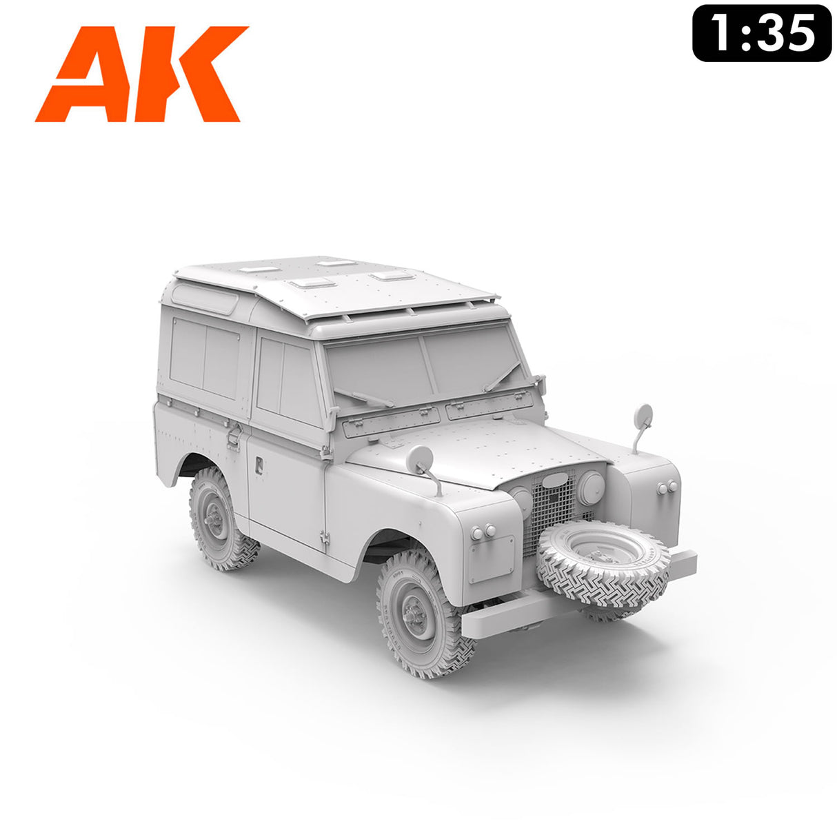 Land Rover 88 - Series IIA Station Wagon - Model Kit | AK interactive | AK35013