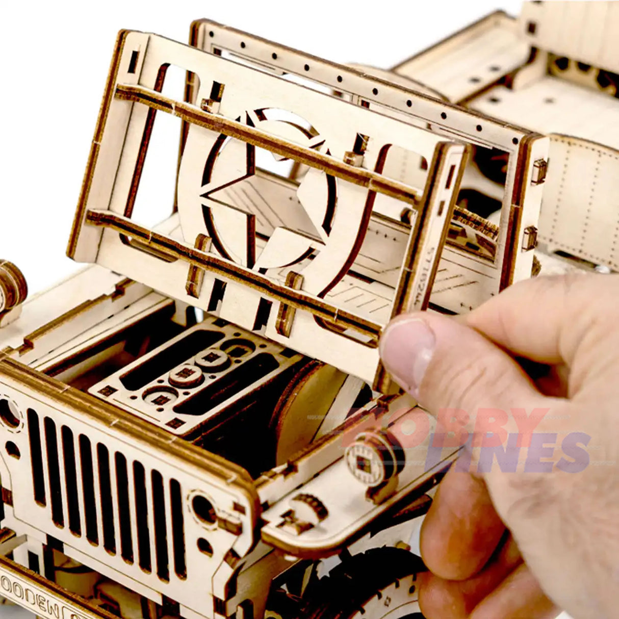 4 x 4 Jeep - 3D Puzzle | Wooden City | WR309