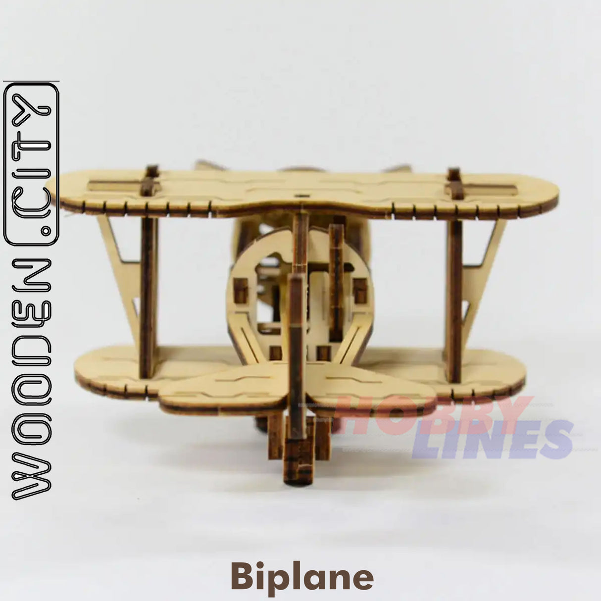 Bi-Plane -3D Puzzle | Wooden City | WR304