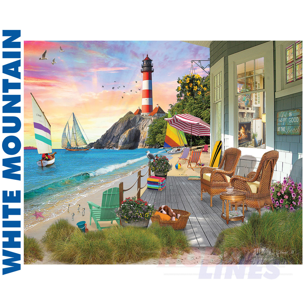 Beach Vacation 1000 Piece Jigsaw Puzzle 1458