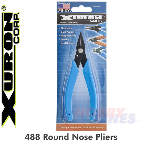 Xuron 488 Round Nose Pliers  Ultra Precise Made in the USA