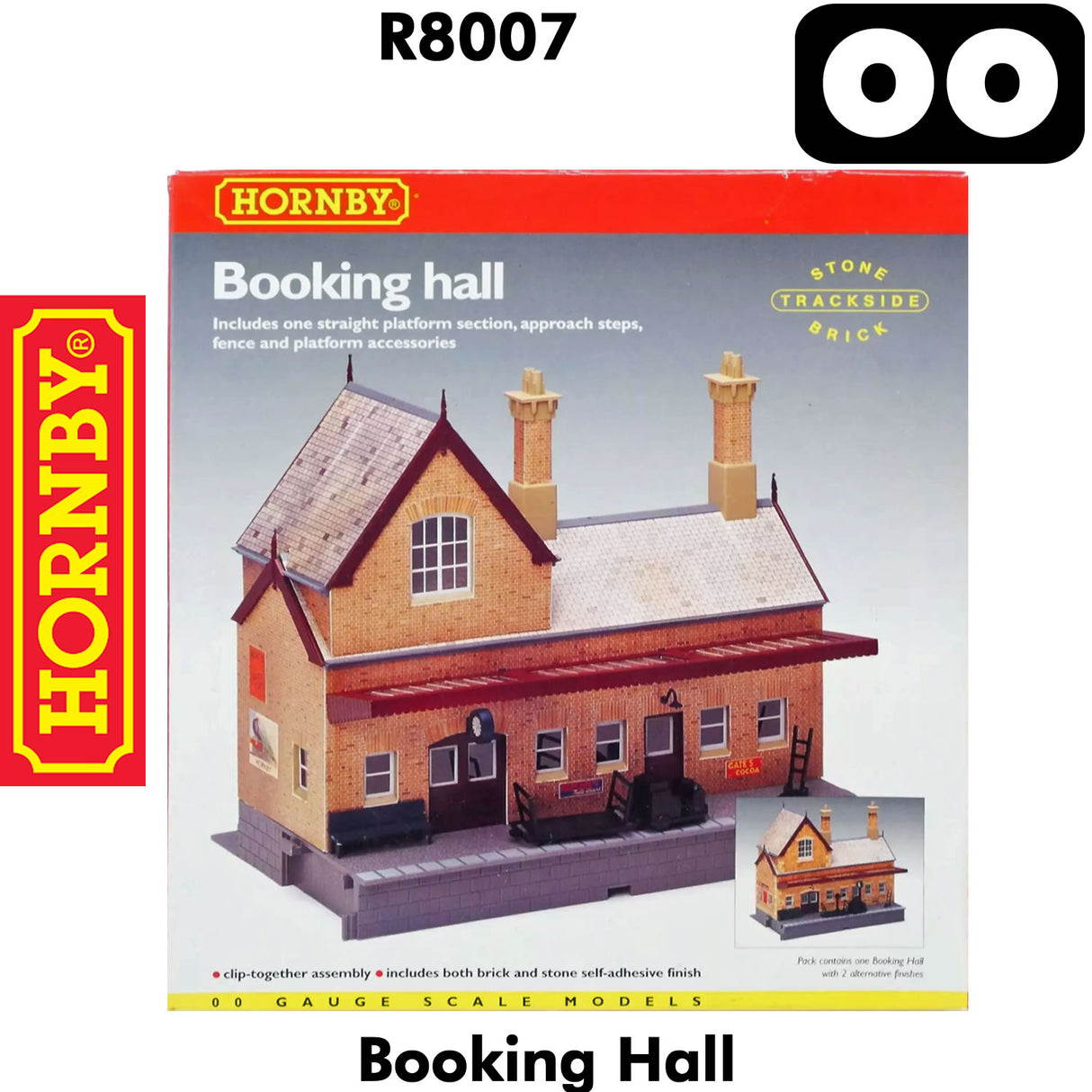 OO Gauge Booking Hall Building - 1:76 | Hornby | R8007