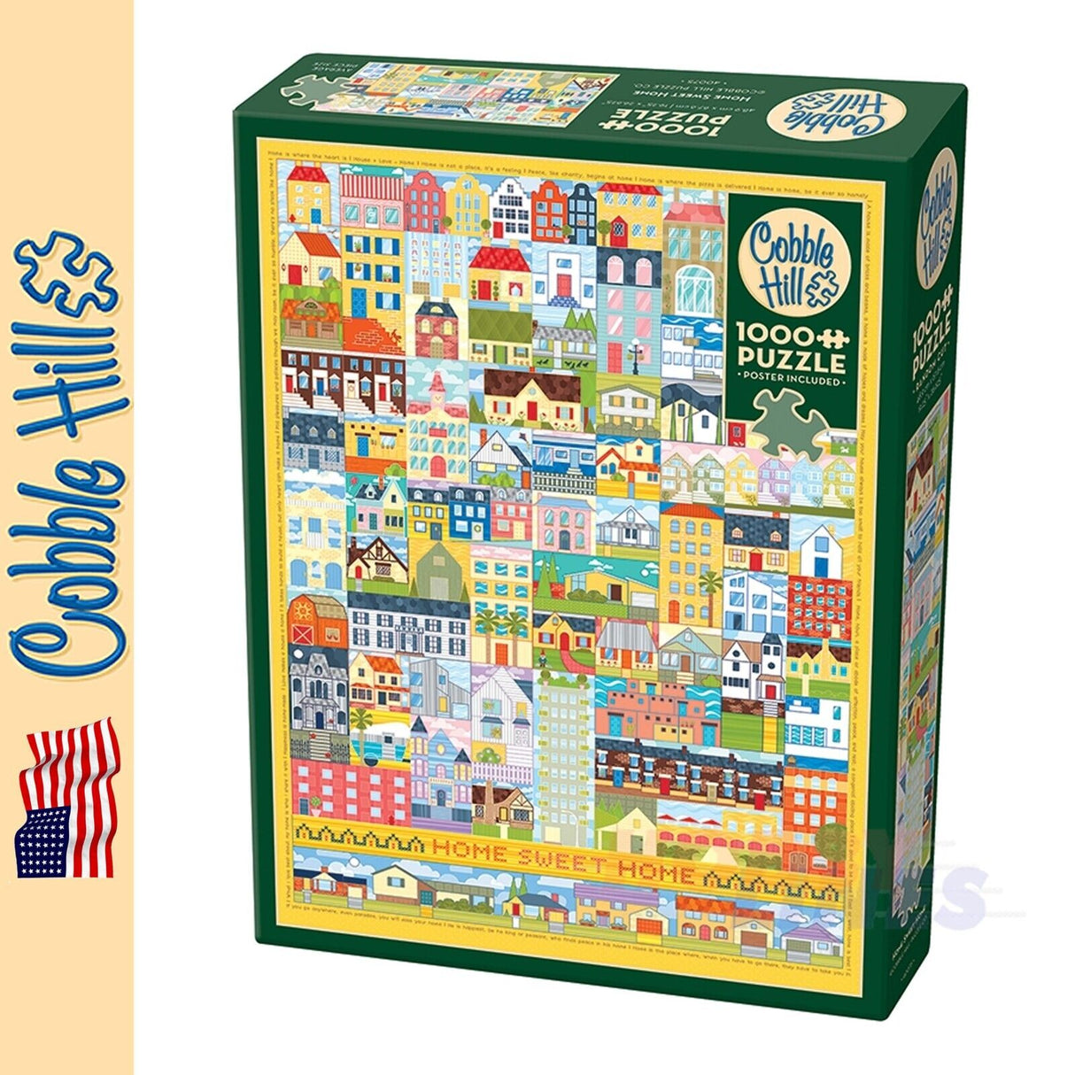 Home Sweet Home Cobble Hill puzzle 1000pc CH40075