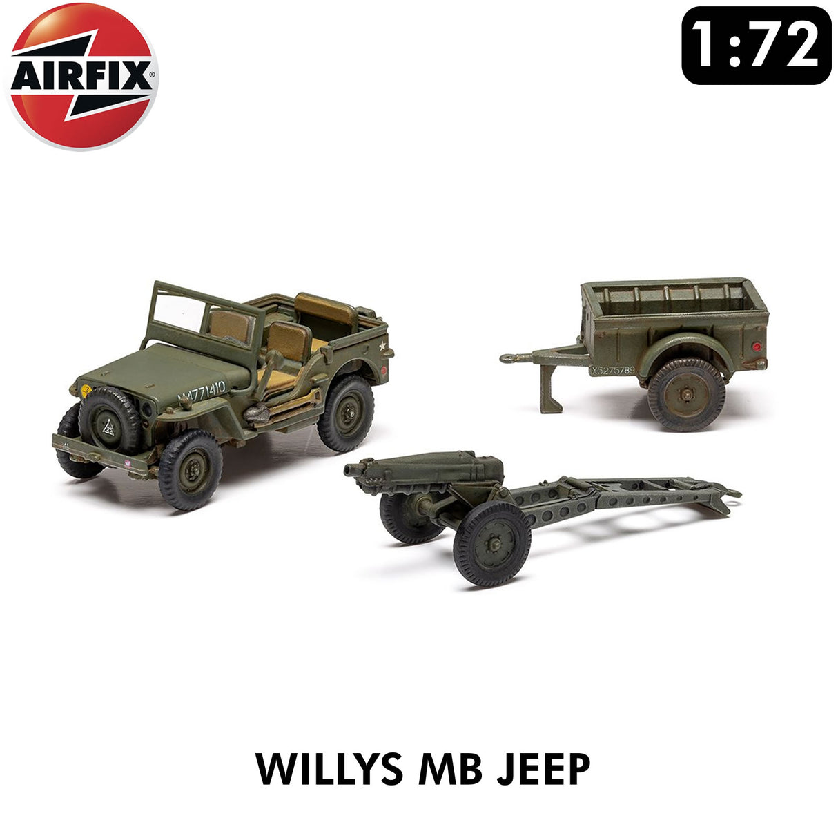 Willys Mb Jeep - Model Kit | Airfix |  A02399