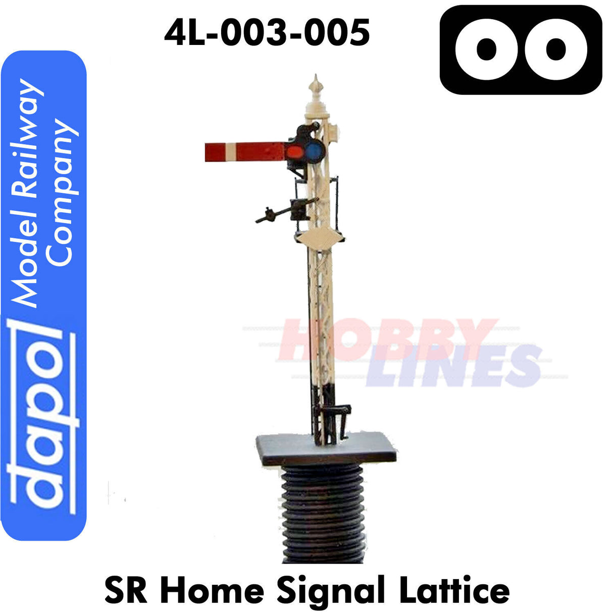 SIGNAL SR HOME STARTER Latice Semaphore with LEDs Dapol 4L-003-005