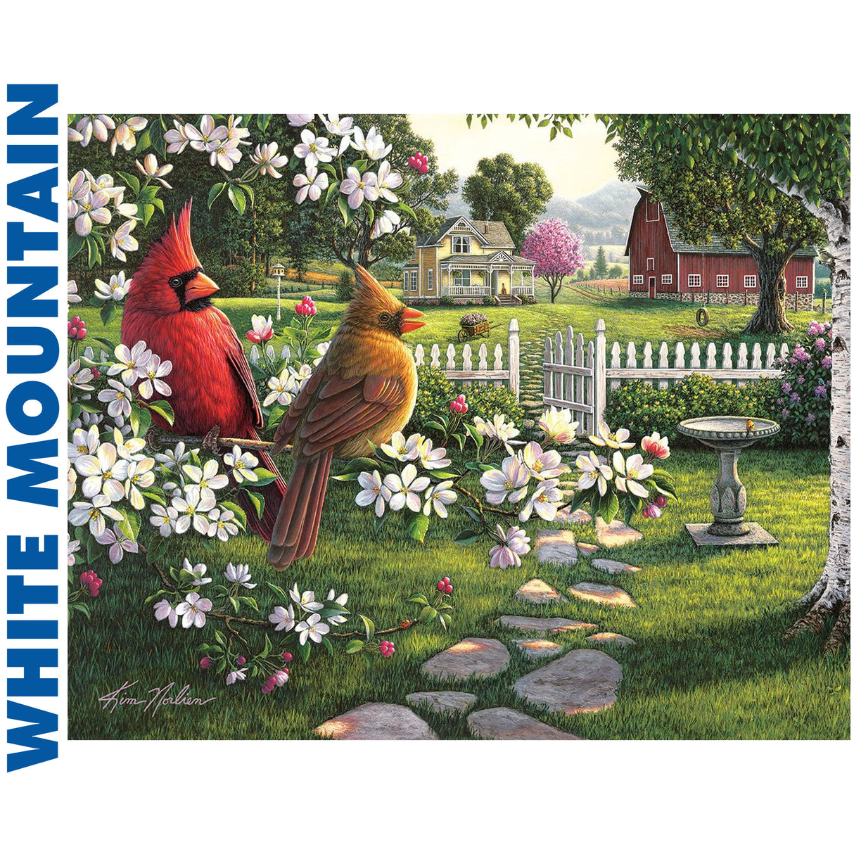 Country Life - Seek and Find - 1000pc Puzzle | White Mountain | 1964pz